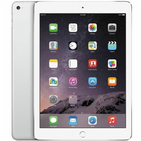 Apple iPad Air 2 (2014) 9.7 in Tablet Bundle, 32 gb, Wi-Fi, Silver (Refurbished)