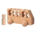 thumbnail image 2 of Montessori Wooden Car Playset Educational Learning Toy Develop Fine Motor Skills, 2 of 8