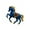 A, variant on Moocorvic Horse Ornaments for Christmas Tree Hanging Decorations - Acrylic