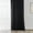 Black, variant on Exclusive Fabrics Vintage Thermal Cross Linen Weave Blackout Curtains (1 Panel) Warm Taupe 50 X 96 96 Inches