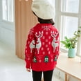 thumbnail image 6 of Rovga Toddler Baby Kids Girls Boys Christmas Knit Sweater Warm Pullover Casual Clothes Soft Comfortable Coat, 6 of 8