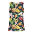 thumbnail image 4 of IROINNID Round Neckline Summer Tops For Men Sleeveless Hawaiian 3D Non Positioning Tank Top Sports Sleeveless T-shirt Tank Top/shirt Blouses Pullover Graphic Print Tops, 4 of 4