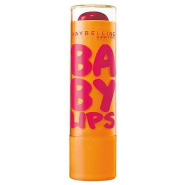 Maybelline New York Baby Lips, Moisturizing Lip Balm, Cherry Me ,4.4 g