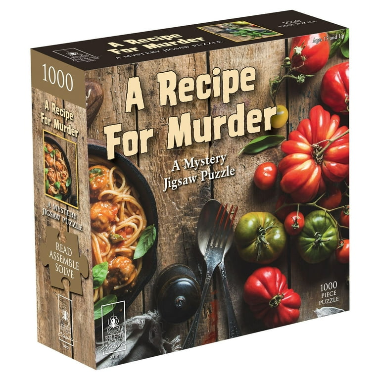 A Recipe for Murder Classic Mystery Puzzle - Walmart.com A Recipe for Murder Classic Mystery Puzzle - Walmart.com