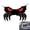 B, variant on 5.1" Peeking Monster Bumper Sticker