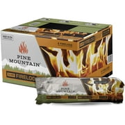 Pine Mountain Classic Traditional 3-Hour, 6 Logs Long Burning Firelog for Campfire, Fireplace, Fire Pit, Indoor and Outdoor Use, time, 6 Piece