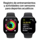 thumbnail image 4 of Apple Watch Series 10 GPS + Cellular • Caja de aluminio negro azabache de 46 mm • Correa deportiva negra - S/M - Distribuidor Autorizado, 4 of 8