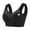 02#Black, variant on Zen Chic Bras for Older Women Posture Correcting Wireless Seamless Senior Bra Mesh Full Coverage Bralette Plus Size Mint Green 40