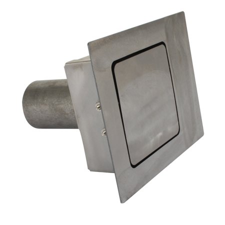 Fuel Rod - Hagan Street Rods 90SF 90 Degree Flat Series Square Fuel Door