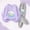 PURPLE, variant on Autumn Clothes Set Sanrio Cinnamoroll Cartoon Print Sweatshirt and Pants 2 Pieces Suit Long Sleeved Suit
