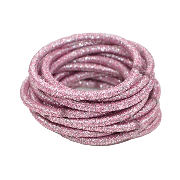 Minnieouse 10 piezas de bandas para el cabello Topknot, diadema de moda, tocado sólido decorativo, soporte Universal para cola de caballo, accesorios sin Accesorio para el cabello Rosado Minnieouse AP011340-02B