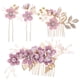 thumbnail image 1 of KAKOWELY peinetas de flores para el pelo, pasadores para el pelo, tocado de novia, accesorios para el pelo de boda, 1 of 5