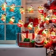 thumbnail image 3 of Guirnalda de Luces Navideñas con Perros Ganeen 20 LED 3m a Batería, 3 of 6