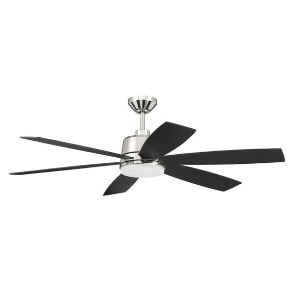 Craftmade Lighting - Hogan - 6 Blade Ceiling Fan with Light Kit In Contemporary
