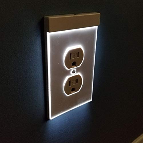 led outlet plate