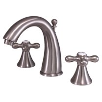 Kingston Brass KS2978AX 8 in. Widespread Bathroom Faucet, Brushed Nickel