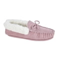 thumbnail image 1 of Mokkers Womens Suede Emily Moccasin Slippers, 1 of 2