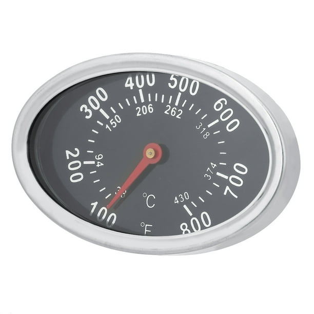 Termómetro de acero inoxidable, Termómetro para ahumador de barbacoa de acero inoxidable Termómetro para barbacoa fiel a su promesa