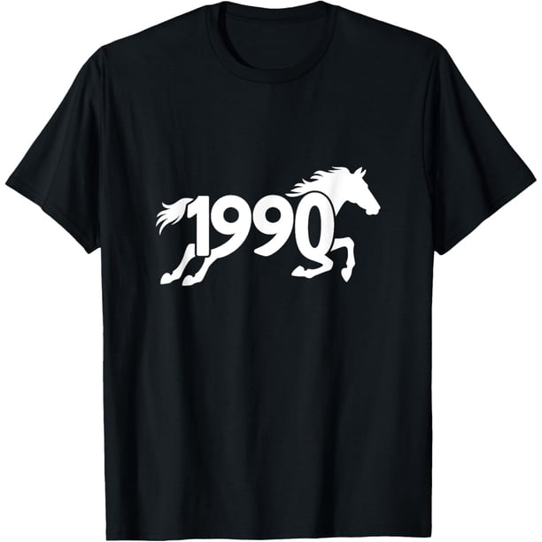 1990 Horse - Camiseta personalizada del año del zodiaco chino