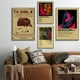 thumbnail image 5 of Pósteres de TV Girl, impresiones de papel Kraft retro, póster vintage de Lovers Rock, pintura artística para pared, estudio, hogar, sala de estar, imagen decorativa, 5 of 5