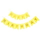 thumbnail image 1 of Pancarta de Feliz Cumpleaños de 6.7 x 4.7 Pulgadas para Decoraciones de Fiesta, Amarillo, 1 of 6