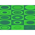 thumbnail image 1 of Ahgly Company Machine Washable Indoor Rectangle Transitional Lime Green Area Rugs, 2' x 3', 1 of 7