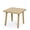 Brown, variant on Outdoor Side Table Aluminum Patio End Table Metal Square Small Table Waterproof Rustproof for Balcony Deck Backyard Poolside, Dark Gray