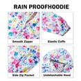 thumbnail image 6 of Aideaone Toddler Boys Girls Rain Jackets Waterproof Hooded Lightweight Kids Raincoats Windbreakers 2-8T, 6 of 8
