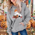 thumbnail image 2 of KPOPLK Girls Sweatshirts Size 5-52 Years Graphic Pullover Long Sleeve Crewneck Shirt Cute Cartoon Casual Clothes for Girls(8-9 Years,Grey), 2 of 6