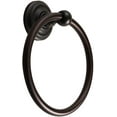 thumbnail image 5 of SENTO ROBIKI Modern Bathroom Accessories Set, Heavy Duty Metal Bath Hardware Set Wall Mounted, Includes Robe Hook, Standard Toilet Paper Holder, Towel Ring, 24” Towel Bar (4-Piece, Oil-Rubbed Bronze), 5 of 8