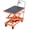 500lbs Double Scissor, variant on VEVOR Hydraulic Lift Table Cart, 330lbs Capacity 50" Lifting Height, Manual Double Scissor Lift Table with 4 Wheels and Non-slip Pad, Hydraulic Scissor Cart for Material Handling and Transportation