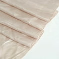 BalsaCircle 90" x 90" Beige Metallic Crinkled Taffeta Square Table ...