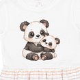 thumbnail image 4 of Inktastic Cute Panda Bear Girls Toddler Dress, 4 of 5