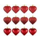 thumbnail image 2 of Decoraciones De Plástico Adornos en forma de corazón, juego de 12 piezas, decoración colgante roja brillante para fiestas navideñas y bodas, 4,5 cm (1,77") Rkxzt, 2 of 9