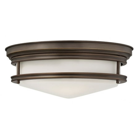 

3 Light Large Flush Mount in Traditional-Coastal Style 14 inches Wide By 5.5 inches High-Oil Rubbed Bronze Finish Bailey Street Home 81-Bel-3172979