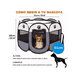 thumbnail image 3 of Jaula Para Perros Gato color negro y azul, 3 of 4