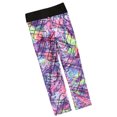 thumbnail image 1 of Pantalones de Yoga Sunnimix Geométrico Empalmado de Impresión para Mujer Talla S M L XL, 1 of 8