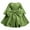 Green, variant on OBEEII Formal Satin Dress for Toddler Girl Birthday Party Wedding Floral Lace Dresses Knee Length Princess Dress with Bow-Knot First Communion for Age 6M-6T