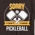 thumbnail image 2 of Instant Message - Sorry Can't Pickleball - Men's Short Sleeve Graphic T-Shirt, 2 of 5