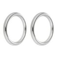 thumbnail image 2 of 2pcs 304 Stainless Steel Strapping Welded O Rings 25mm - , 5 x 45mm, 2 of 6