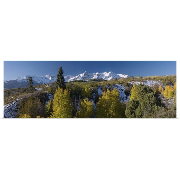 Great BIG Canvas | Rolled Rolf Nussbaumer Poster Print entitled San Juan Mountains, Dallas Divide, Ouray, Rocky Mountains, Colorado