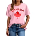 thumbnail image 3 of Ichuanyi Womens Cute Graphic Printed Tee Shirts Vintage Short Sleeve Cotton Shirts Tops, 3 of 4