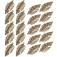 thumbnail image 3 of Pendiente colgante de hoja Bling Bling 20 piezas de joyería de hoja de bronce, 3 of 12