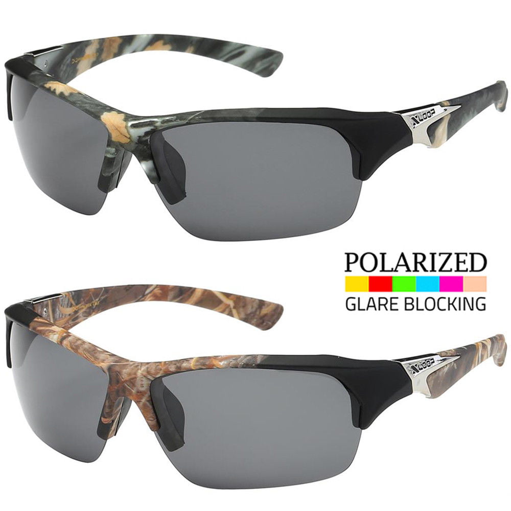 New Camouflage Hunting Outdoor Sports Metal Frame Sunglasses Duck Black Camo 