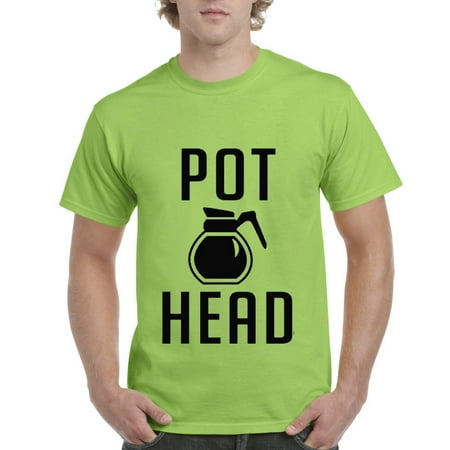 

Normal is Boring - Men s T-Shirt Short Sleeve up to Men Size 5XL - Coffee Pot Head