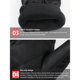 thumbnail image 4 of Sonducket 1 par de guantes de invierno de nailon para niños, reemplazo portátil, coloridos, tamaño libre, a prueba de viento, para deportes al aire guantes y mitones Rojo Sonducket AP012855-01, 4 of 6