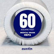 Austin Air FR400A Air Purifier Replacement Filter for HealthMate HM400, Black