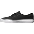 thumbnail image 3 of DC Men's Trase TX Skate Sneakers Black Canvas Rubber 11.5 D, 3 of 5