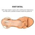 thumbnail image 3 of Journee Collection Womens Edythe Two Tone Low Block Heel Sandals, 3 of 6