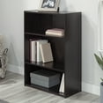 Sauder Beginnings 35" 3 Shelf Standard Bookcase, Cinnamon Cherry